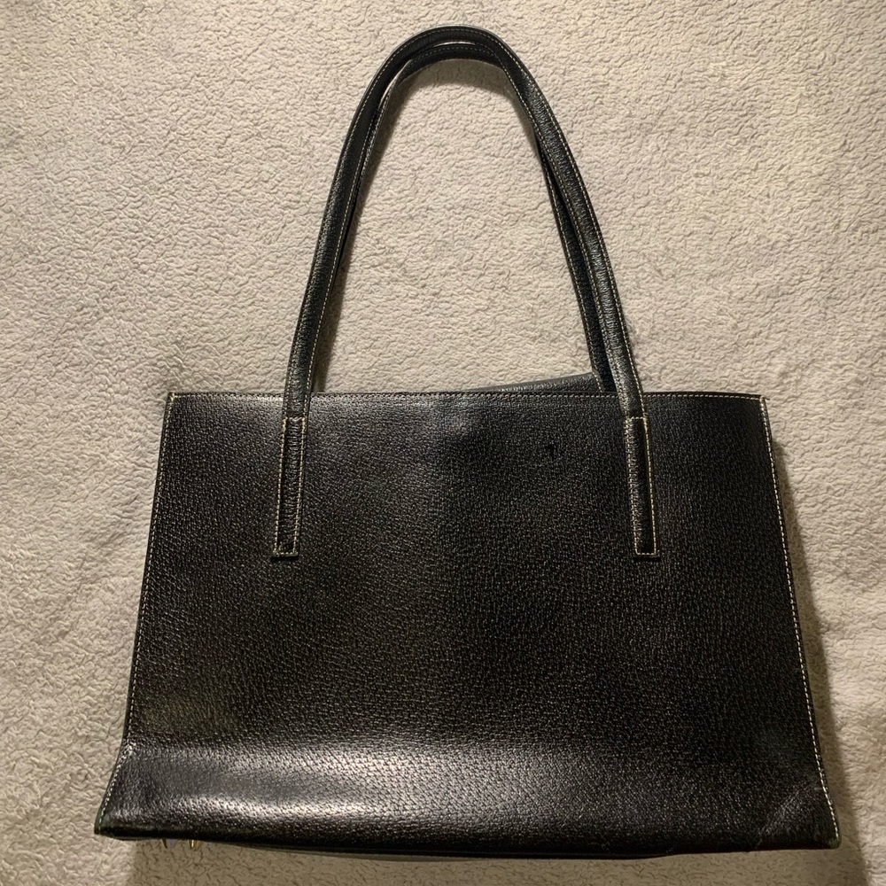 ANN TAYLOR ORIGINAL BLACK HANDBAG